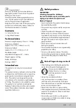 Preview for 15 page of Crivit 272300 Instructions For Use Manual