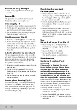 Preview for 16 page of Crivit 272300 Instructions For Use Manual