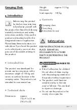 Preview for 4 page of Crivit 272996 Operation And Safety Notes