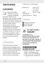 Preview for 7 page of Crivit 272996 Operation And Safety Notes