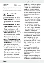 Preview for 7 page of Crivit 273040 Operation And Safety Notes