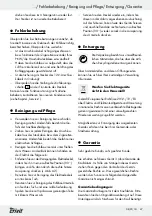 Preview for 47 page of Crivit 273040 Operation And Safety Notes