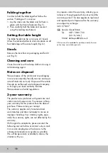 Preview for 4 page of Crivit 273307 Instructions Manual