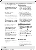 Preview for 9 page of Crivit 273491 Operation And Safety Notes