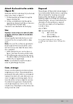 Preview for 11 page of Crivit 273866 Instructions For Use Manual