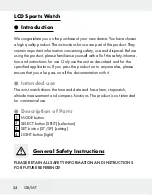 Preview for 54 page of Crivit 275275 Operation And Safety Notes