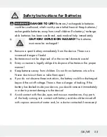 Preview for 55 page of Crivit 275275 Operation And Safety Notes