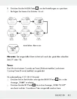 Preview for 83 page of Crivit 275275 Operation And Safety Notes