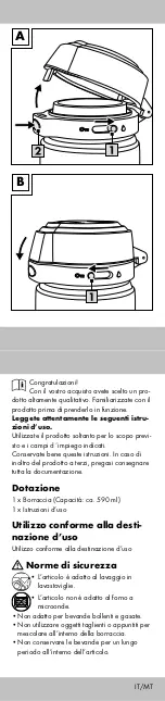 Preview for 2 page of Crivit 275461 Instructions For Use Manual