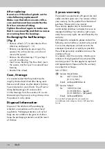 Preview for 10 page of Crivit 277831 Instructions For Use Manual