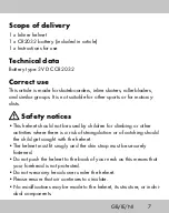 Preview for 5 page of Crivit 277838 Nstructions For Use