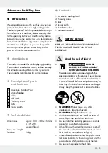 Preview for 5 page of Crivit 281523 Operation And Safety Notes