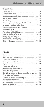 Preview for 2 page of Crivit 282089 Instructions For Use Manual