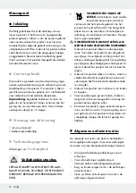 Предварительный просмотр 22 страницы Crivit 282674 Operation And Safety Notes