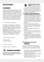 Предварительный просмотр 37 страницы Crivit 282674 Operation And Safety Notes