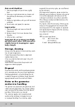 Preview for 16 page of Crivit 292199 Instructions For Use Manual