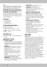 Preview for 4 page of Crivit 292230 Instructions For Use Manual