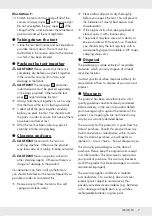 Preview for 8 page of Crivit 292637 Assembly And Safety Advice