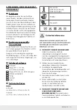 Preview for 16 page of Crivit 292637 Assembly And Safety Advice