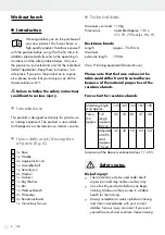 Preview for 6 page of Crivit 292739 Assembly, Operating And Safety Instructions