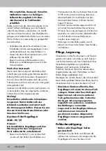 Preview for 18 page of Crivit 292780 Instructions For Use Manual