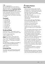 Preview for 3 page of Crivit 292791 Instructions For Use Manual