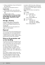 Preview for 12 page of Crivit 292889 Instructions For Use Manual