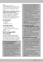 Preview for 29 page of Crivit 292889 Instructions For Use Manual