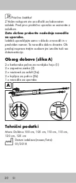 Предварительный просмотр 20 страницы Crivit 292986 Instructions For Use Manual