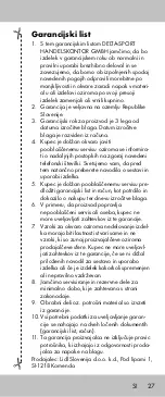 Preview for 27 page of Crivit 292986 Instructions For Use Manual