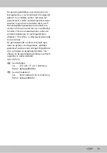 Preview for 33 page of Crivit 297670 Instructions For Use Manual