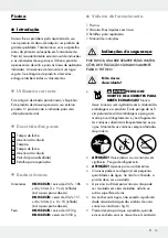 Preview for 13 page of Crivit 297702 Operation And Safety Notes