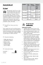 Предварительный просмотр 20 страницы Crivit 298482 Operation And Safety Notes