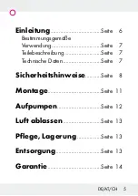 Preview for 5 page of Crivit 298895 Assembly, Operating And Safety Instructions