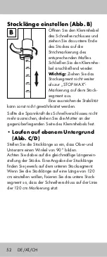 Preview for 52 page of Crivit 305987 Instructions For Use Manual