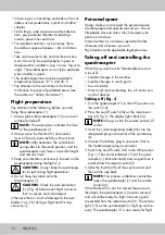 Preview for 14 page of Crivit 306200 Instructions For Use Manual