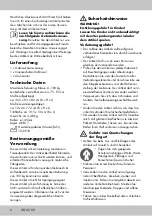 Preview for 6 page of Crivit 307525 Instructions For Use Manual