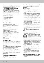 Preview for 18 page of Crivit 307525 Instructions For Use Manual