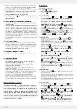 Предварительный просмотр 18 страницы Crivit 307528 Assembly, Operating And Safety Instructions