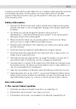 Preview for 11 page of Crivit 307563 Owner'S Manual