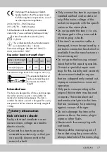 Preview for 15 page of Crivit 310298 Instructions For Use Manual