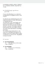 Preview for 27 page of Crivit 311271 Operation And Safety Notes