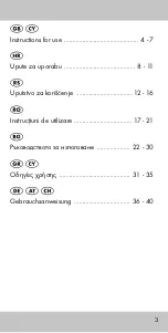 Preview for 3 page of Crivit 322171 Instructions For Use Manual