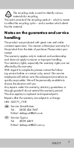 Preview for 7 page of Crivit 322171 Instructions For Use Manual