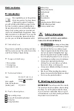 Preview for 9 page of Crivit 322299 Operation And Safety Notes