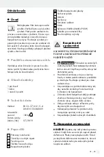 Preview for 25 page of Crivit 322299 Operation And Safety Notes