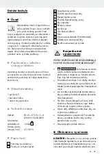 Preview for 29 page of Crivit 322299 Operation And Safety Notes