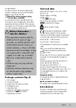 Preview for 19 page of Crivit 327402 1904 Operating Instructions Manual