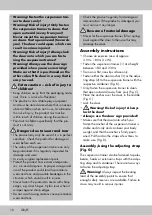 Preview for 16 page of Crivit 355239 2004 Instructions For Use Manual