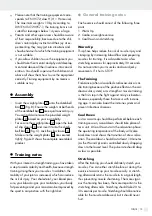 Preview for 13 page of Crivit 375774 2101 Operation And Safety Notes